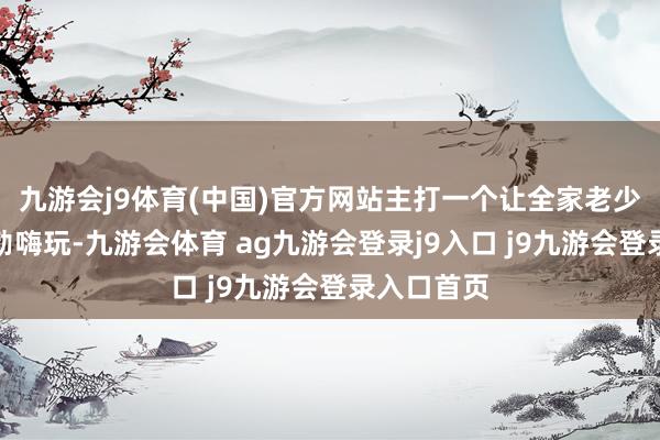 九游会j9体育(中国)官方网站主打一个让全家老少王人能蓬勃嗨玩-九游会体育 ag九游会登录j9入口 j9九游会登录入口首页