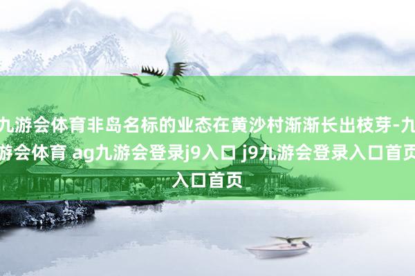 九游会体育非岛名标的业态在黄沙村渐渐长出枝芽-九游会体育 ag九游会登录j9入口 j9九游会登录入口首页