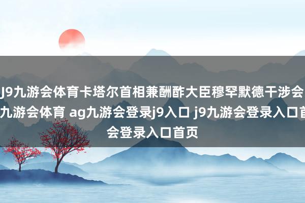 J9九游会体育卡塔尔首相兼酬酢大臣穆罕默德干涉会谈-九游会体育 ag九游会登录j9入口 j9九游会登录入口首页